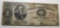 1891 $1.00 TREASURY NOTE (TAPE REPAIR)