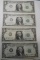 LOT OF FOUR 1963 $1.00 FEDERAL STAR NOTES CRISP UNC. (4 NOTES)