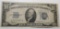 1934 $10.00 SILVER CERTIFICATE F/VF