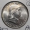 1952 FRANKLIN HALF DOLLAR CHOICE AU-58