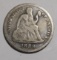 1889 LIBERTY SEATED DIME VG
