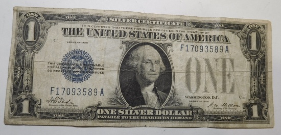 1928 $1.00 SILVER CERTIFICATE FINE