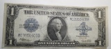 1923 $1.00 SIVER CERTIFICATE NOTE XF