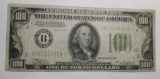 1934 $100.00 FEDERAL NOTE VF