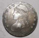 1836 BUST HALF DOLLAR (DAMAGE)