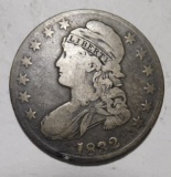 1832 BUST HALF DOLLAR VG/FINE