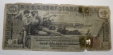 1896 $1.00 SILVER CERTIFICATE (TAPE REPAIR)