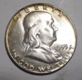 1953 FRANKLIN HALF DOLLAR CH BU