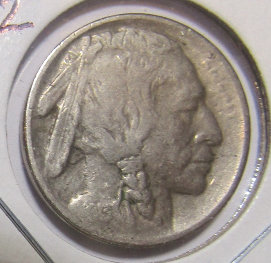 1913-S TYPE 1 BUFFALO NICKEL VF