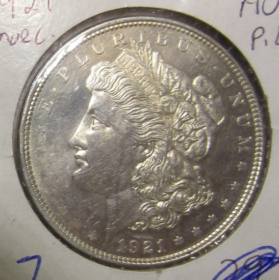 1921 MORGAN DOLLAR MS-64+++ PROOFLIKE