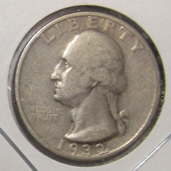 1932-S WASHINGTON QUARTER VF