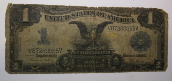 1899 BLACK EAGLE $1.00 NOTE GOOD