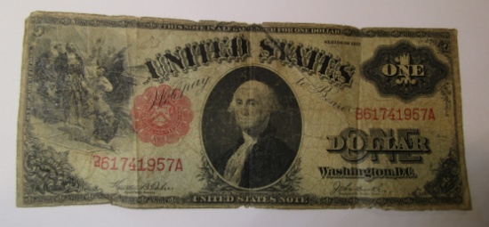 1917 $1.00 LEGAL TENDER NOTE GOOD