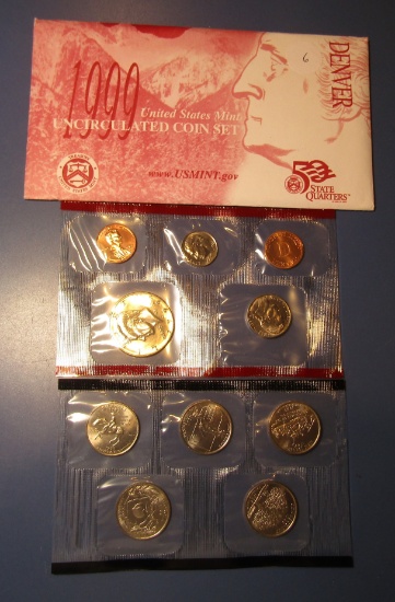 1999-D UNC COIN SET