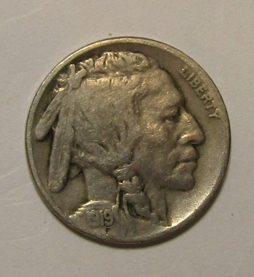 1919 BUFFALO NICKEL FINE