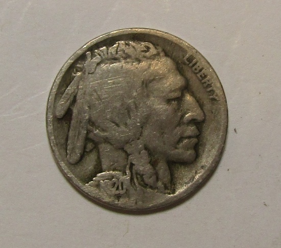 1920-S BUFFALO NICKEL VG