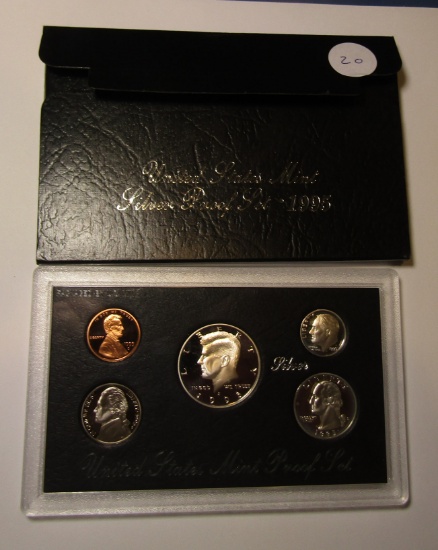 1995-S SILVER PROOF SET