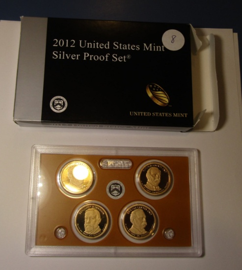 2012-S SILVER PROOF SET