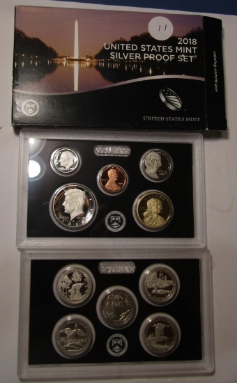2018-S SILVER PROOF SET