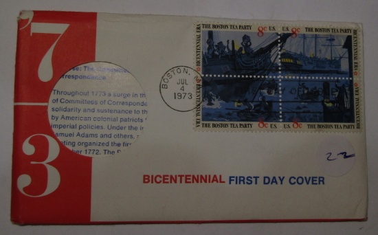 1973 FIRST DAY COVER