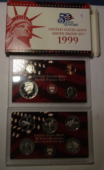 1999-S SILVER PROOF SET