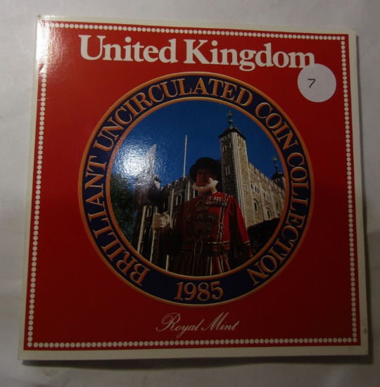 1985 UK UNC COIN COLLECTION