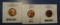 LOT OF THREE MISC. LINCOLN CENT ERROR COINS (3 COINS)