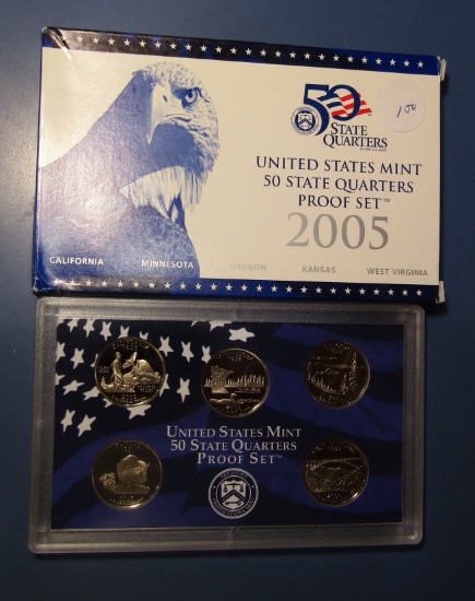 2005 STATE QUARTER PROOF SET