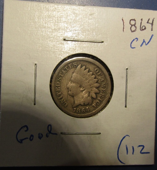 1864 CN INDIAN CENT GOOD