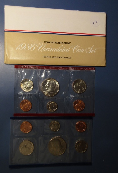 1986 MINT SET