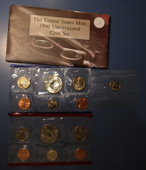 1996 MINT SET WITH W DIME
