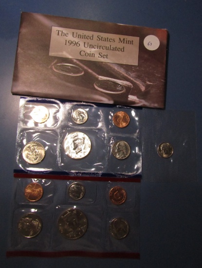 1996 MINT SET WITH W DIME