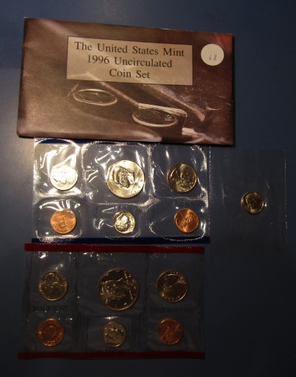 1996 MINT SET WITH W DIME