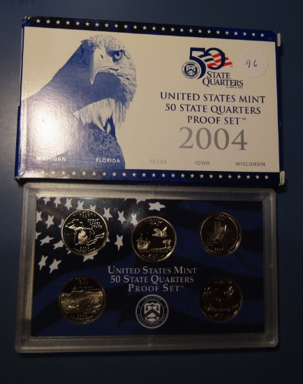 2004 STATE QUARTER PROOF SET