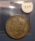 1890 MORGAN DOLLAR VF/XF