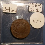1864 TWO CENTS GOOD