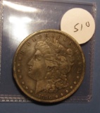 1890-CC MORGAN DOLLAR VF-35