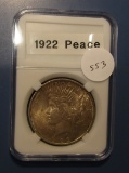 1922 PEACE DOLLAR CH BU MS-64