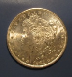 1881-S MORGAN DOLLAR GEM BU MS-65