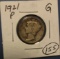 1921 MERCURY DIME GOOD-4