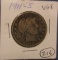 1911-S BARBER HALF DOLLAR VG-8