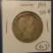 1913 BARBER HALF DOLLAR VG-8