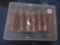 1970'S MIXED LINCOLN CENT BU ROLLS (21 ROLLS)