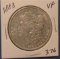 1883 MORGAN DOLLAR VF