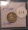 1837 NO STARS LIBERTY SEATED DIME FINE-15