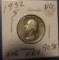 1932-S WASHINGTON QUARTER VG
