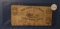 1863 STATE OF ALABAMA TWENTY FIVE CENT TREASURY NOTE GOOD