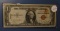 1935-A HAWAII SILVER CERTIFICATE NOTE VF (RUST SPOTS)
