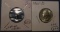 LOT OF 1961-D SILVER WASHINGTON QTR. BU & .54 GRAM SILVER INGOT (2 PIECES)