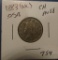 1883 NC LIBERTY NICKEL CH AU-58